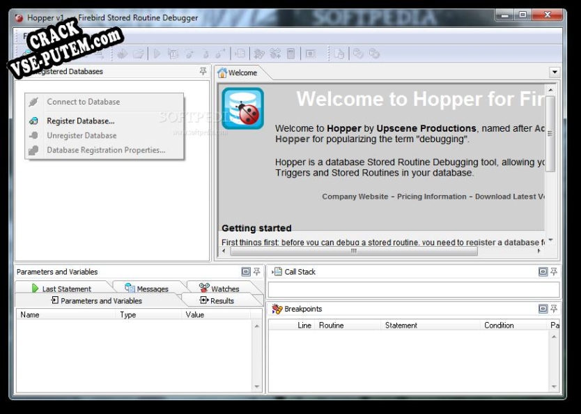 Crack для Hopper for Firebird