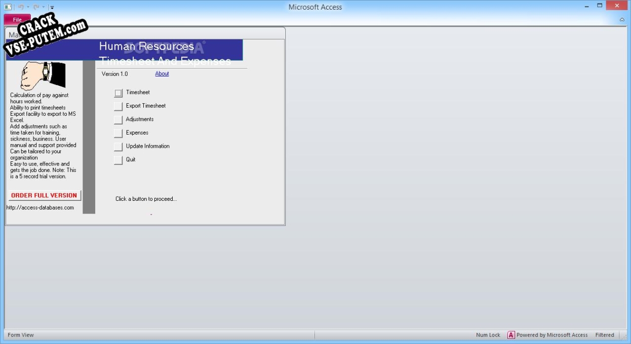 Human Resources Timesheet and Expenses с patch/keygen