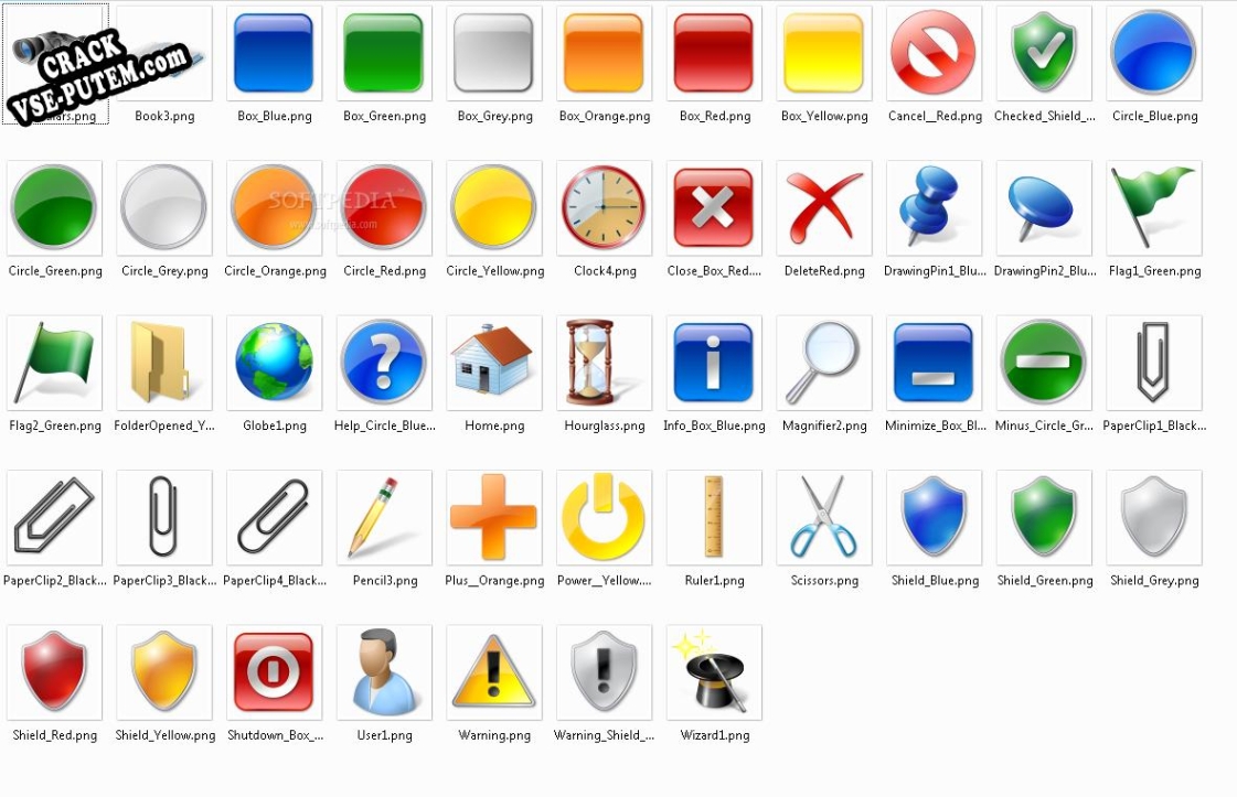 Keygen для Icons-Land Vista Style Base Software Icons Set