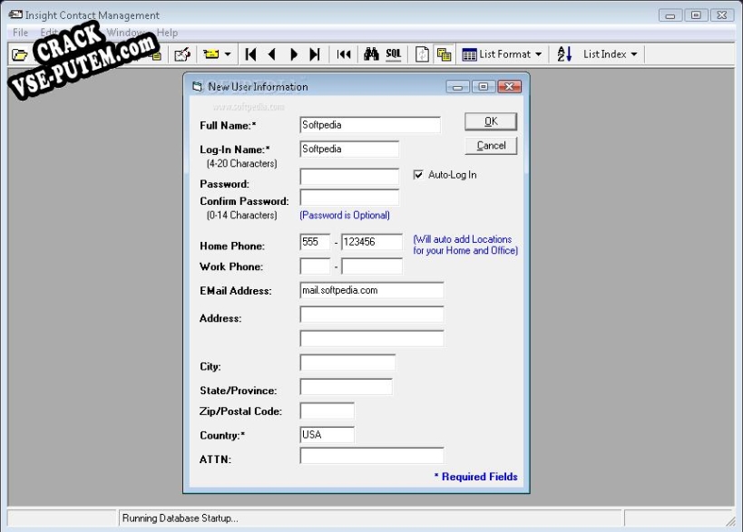 Insight Contact Management Pro keygen (кейген)