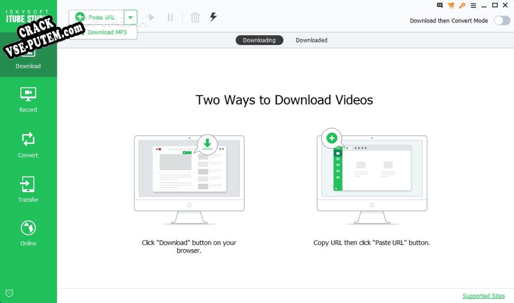 iSkysoft iTube Studio  + crack (кряк)