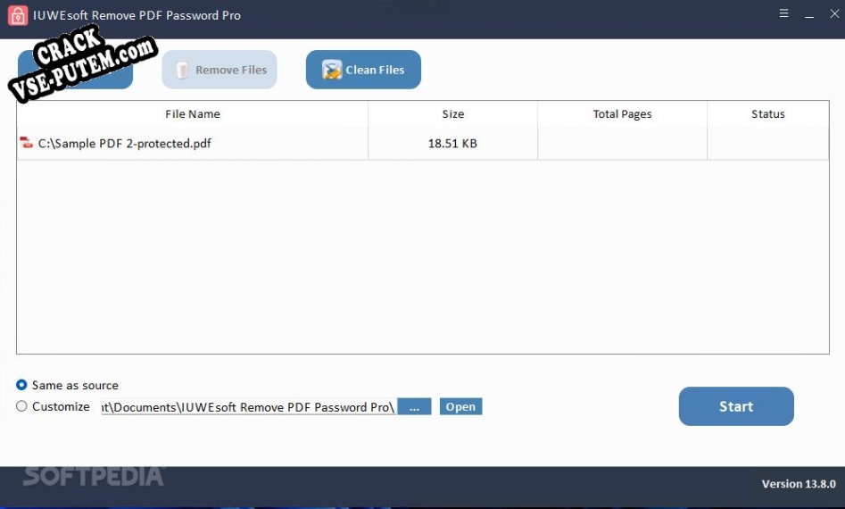 IUWEsoft Remove PDF Password Pro keygen (кейген)