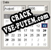 Java Calendar Component и crack patch (взлом)