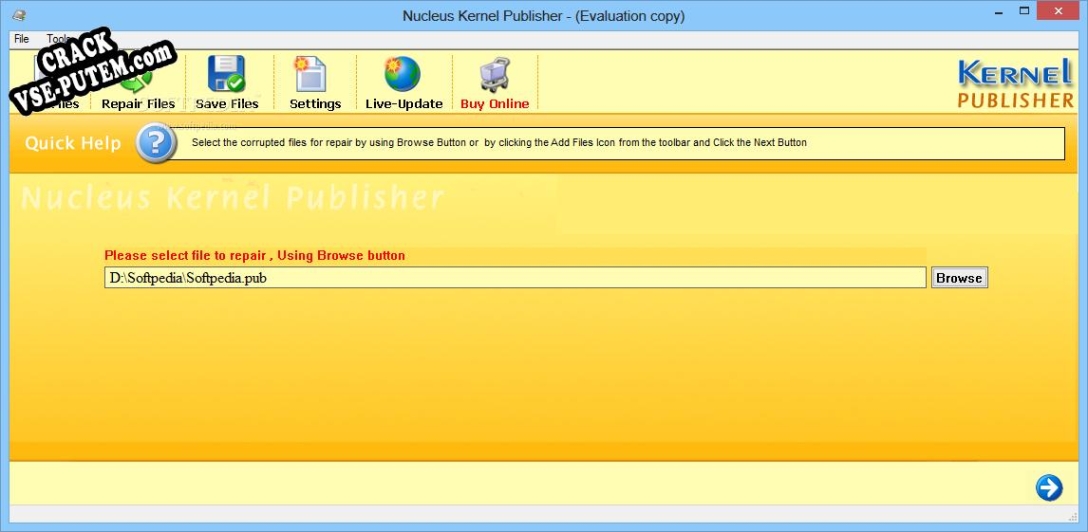 Kernel Publisher Recovery Software keygen (кейген)