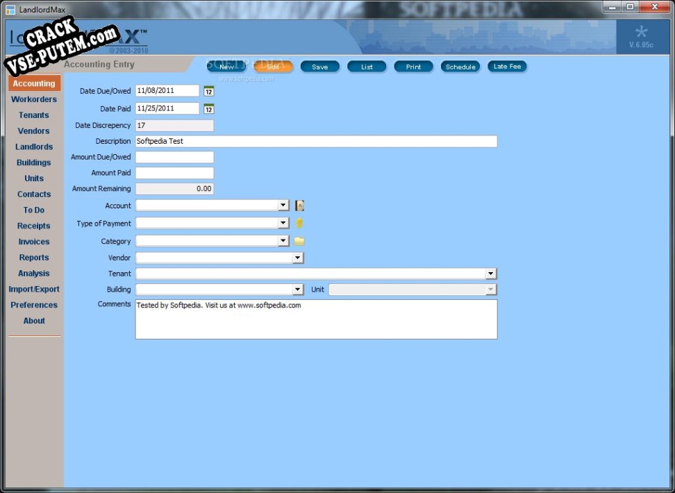 Взлом (keygen) LandlordMax Property Management Software