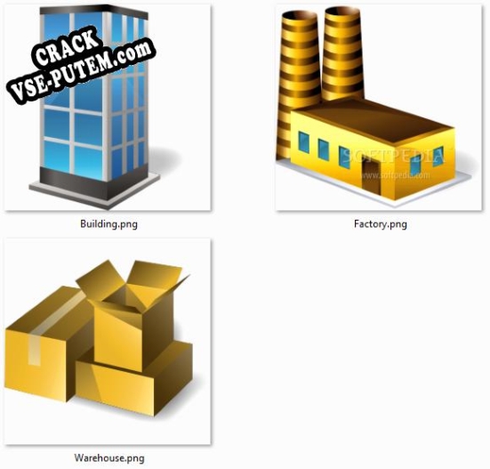 Large Factory Icons + crack/ключ