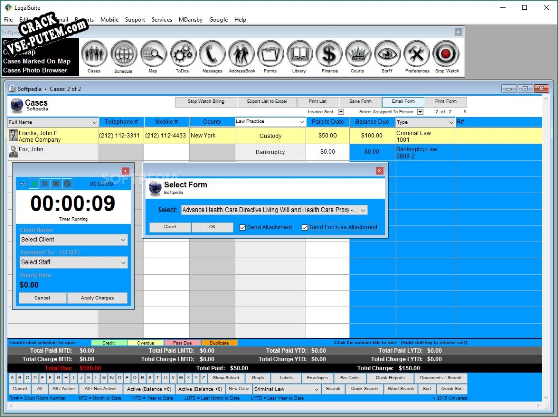 Взлом (keygen) Legal Suite