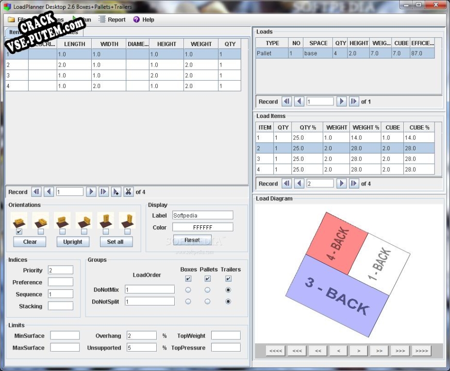 Ключ для LoadPlanner Desktop