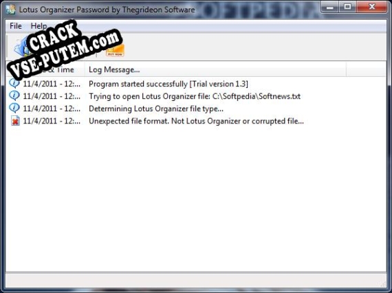Lotus Organizer Password и crack patch (взлом)