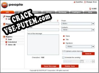 Crack для M-People SMS Desktop Toolbar