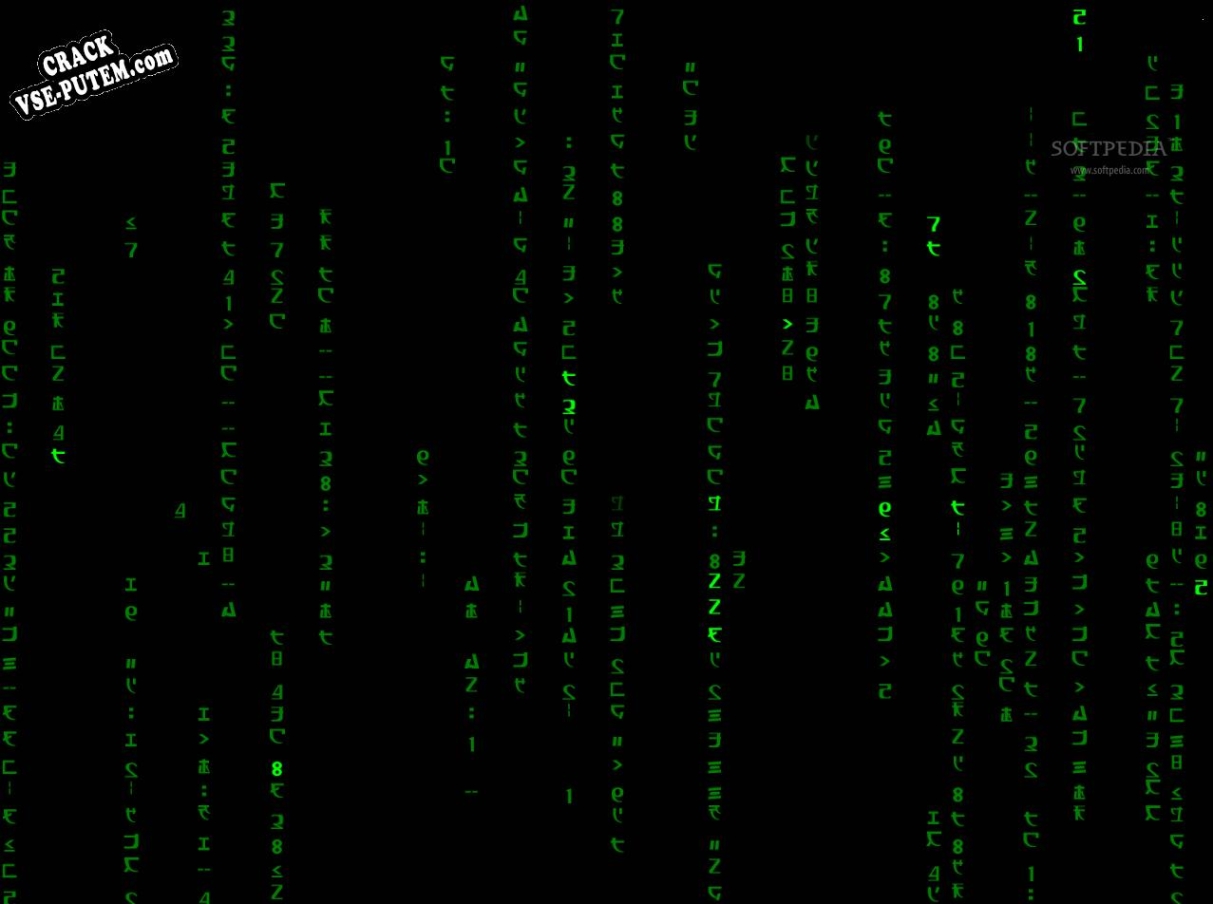 Matrix Code Animated Wallpaper  + crack (кряк)