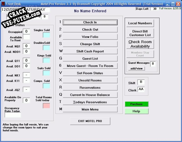 Motel Pro с patch/keygen