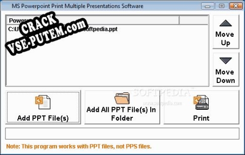 Crack для MS Powerpoint Print Multiple Presentations