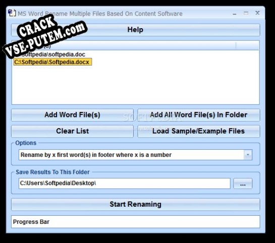 MS Word Rename Multiple Files Based On Content Software и crack patch (взлом)