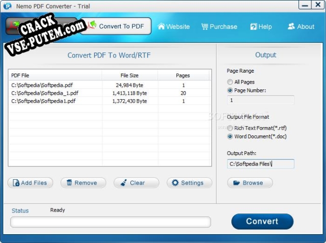 Nemo PDF Converter keygen (кейген)