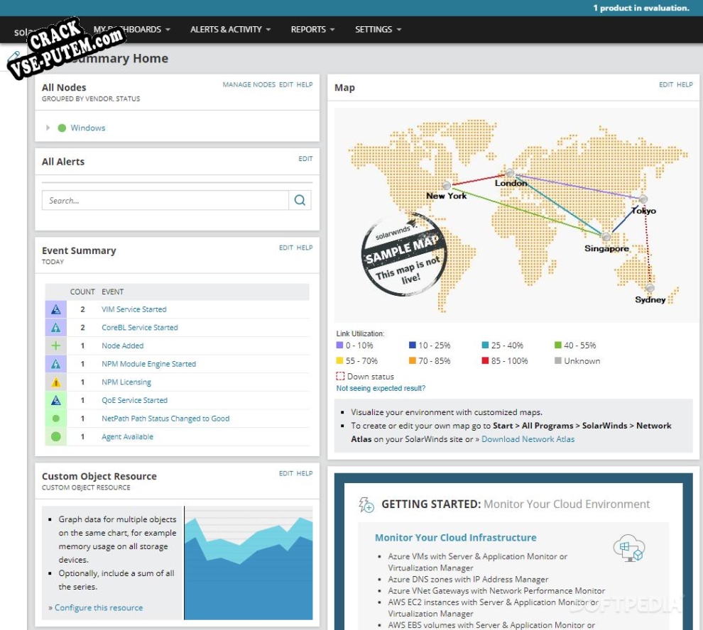 Взлом Network Performance Monitor