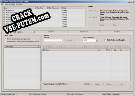 NzbUse.Net Desktop Client с patch/keygen