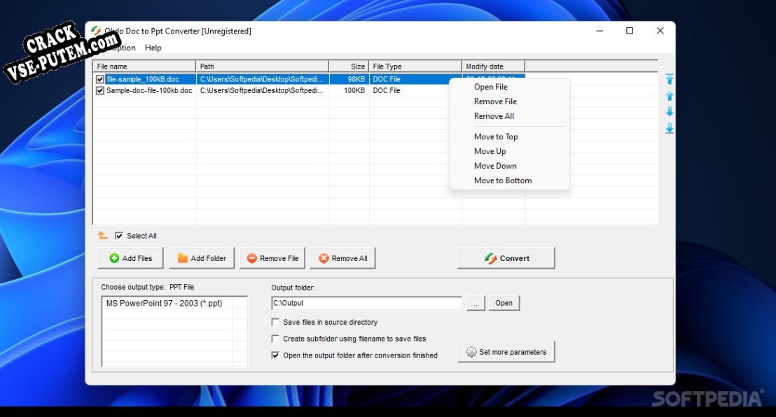 Keygen для Okdo Doc to Ppt Converter