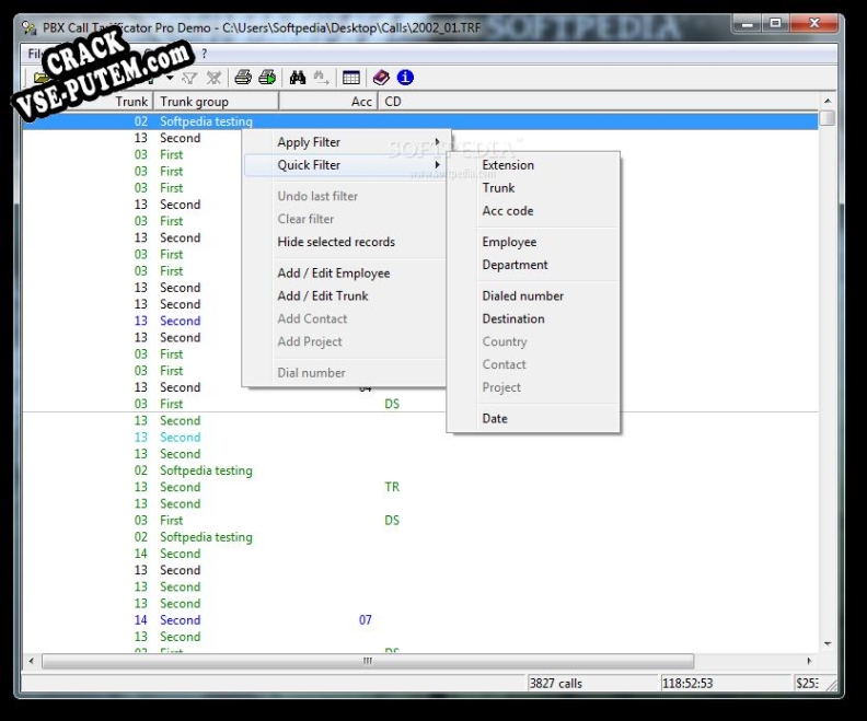 Keygen для PBX Call Tarifficator Pro