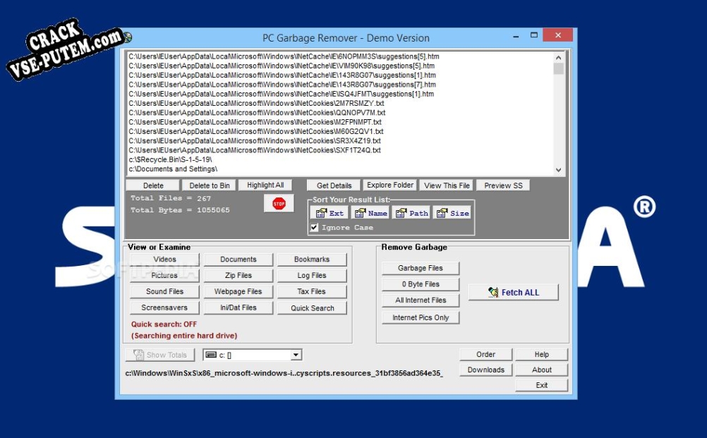 PC Garbage Remover keygen (кейген)