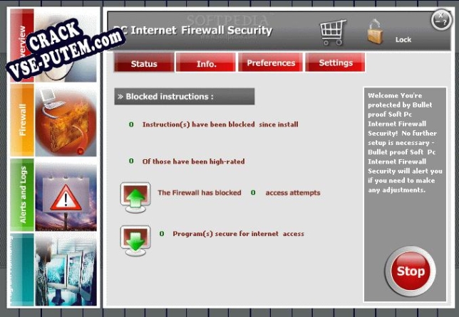 Crack для PC Internet Firewall Security