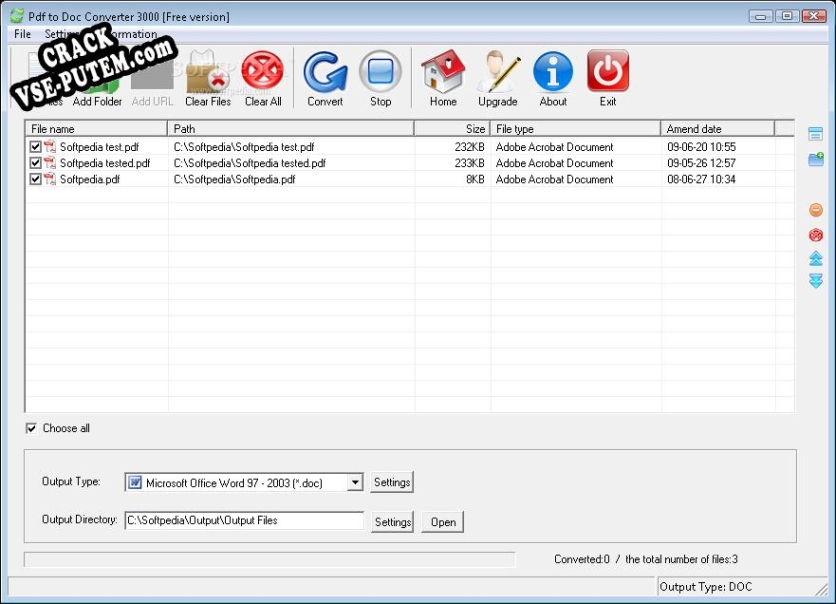Keygen для Pdf to Doc Converter 3000