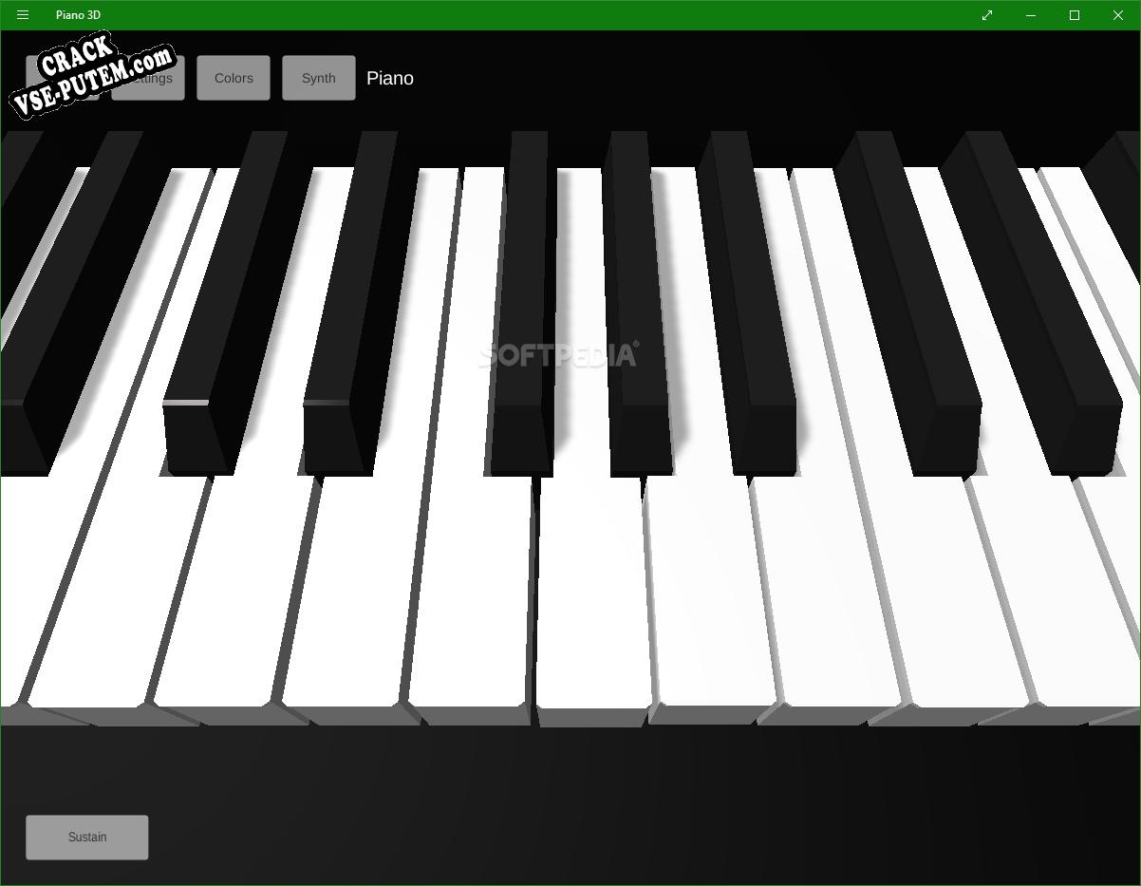 Piano 3D и crack patch (взлом)