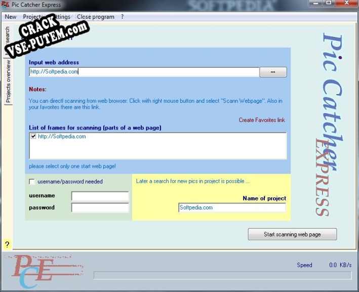 Keygen для Pic Catcher Express