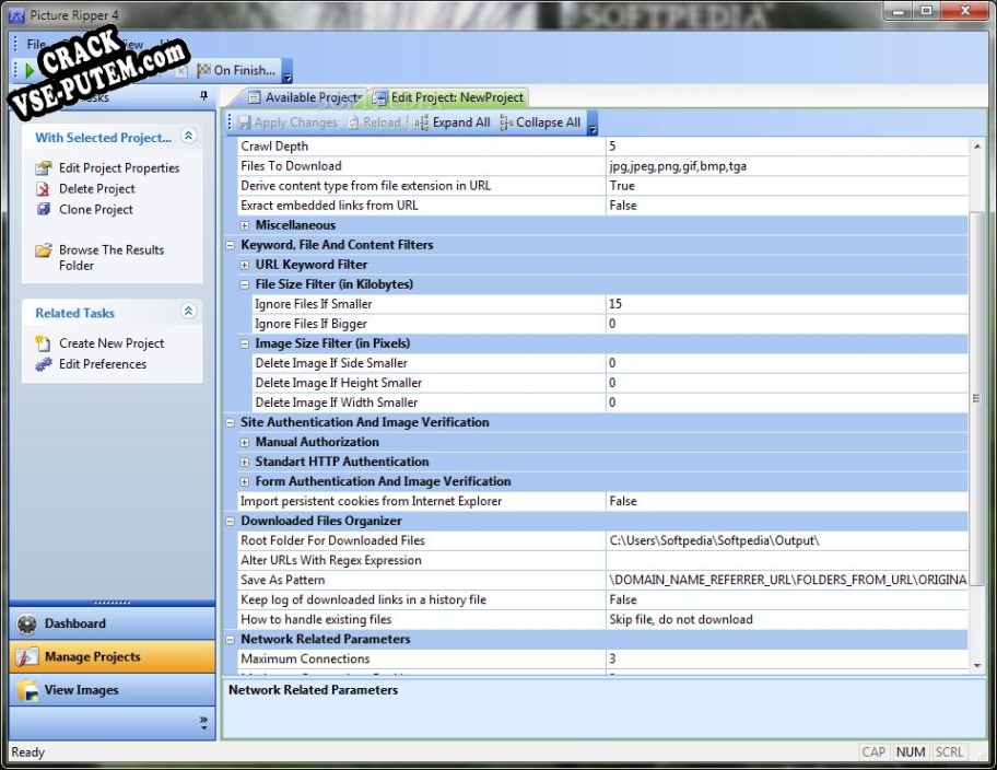 Picture Ripper с patch/keygen