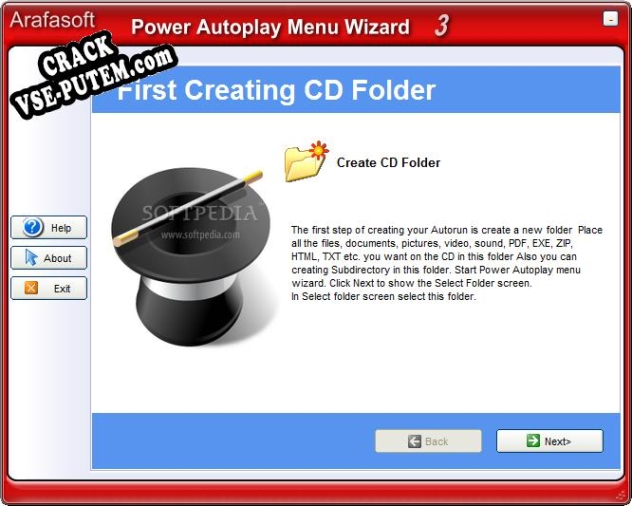 Power AutoPlay Menu Wizard с patch/keygen