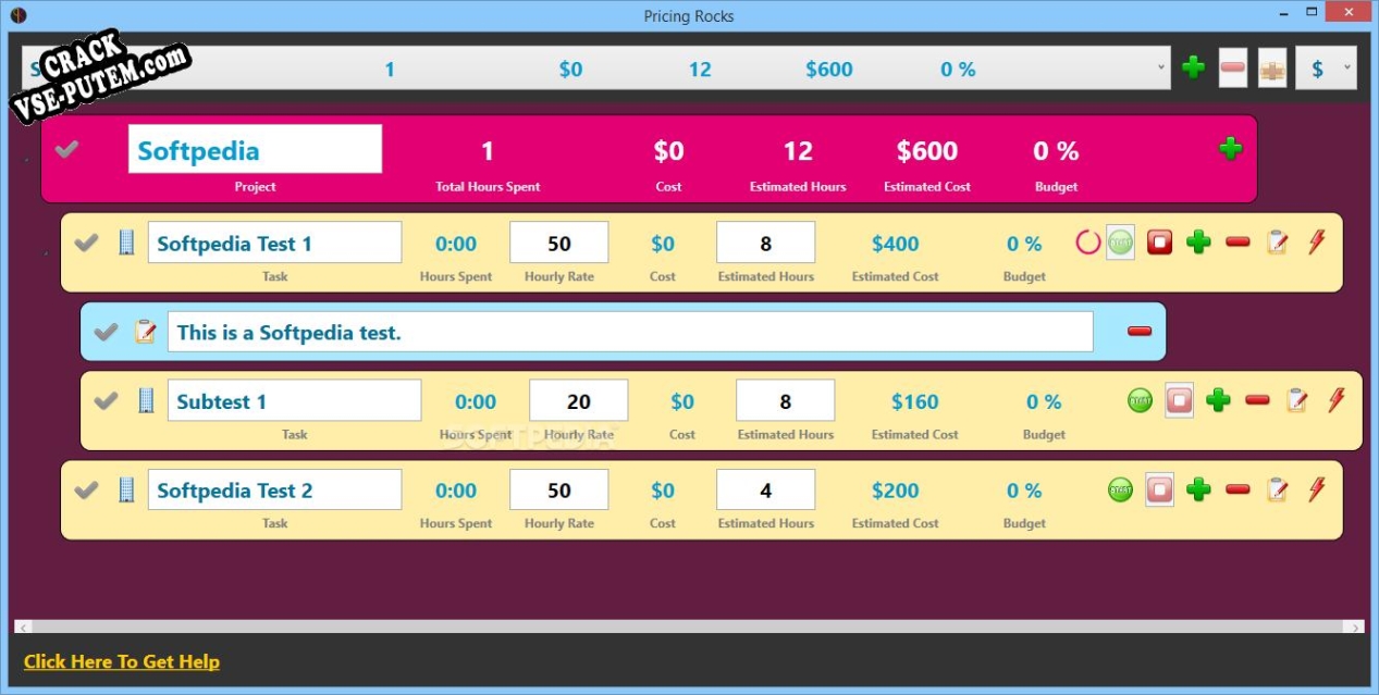Pricing Rocks с patch/keygen