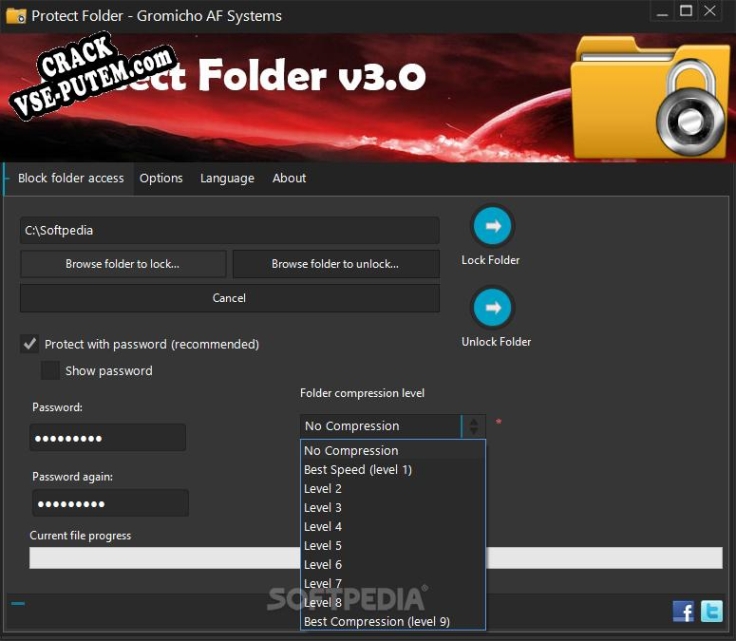 Protect Folder  + crack (кряк)