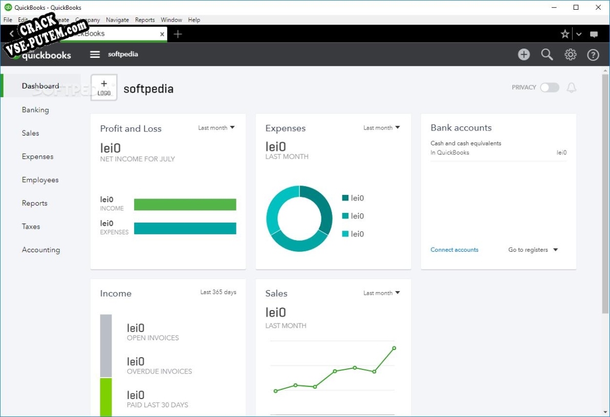 Ключ для QuickBooks Desktop Enterprise