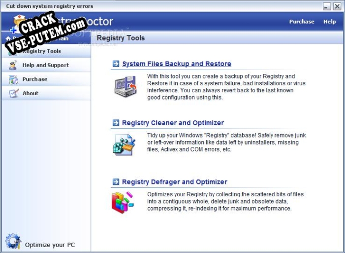 Keygen для Registry Doctor