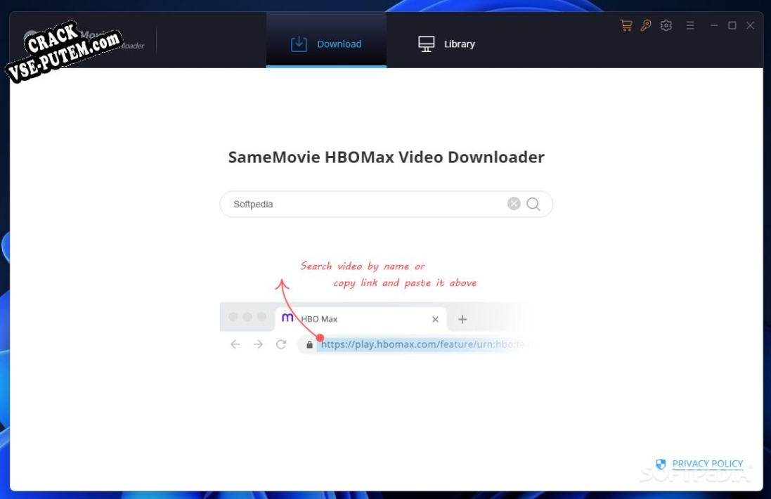 Взлом (keygen) SameMovie HBOMax Video Downloader