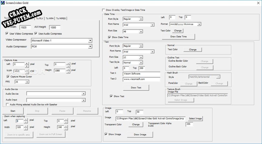 Screen2Video Gold SDK ActiveX  + crack (кряк)
