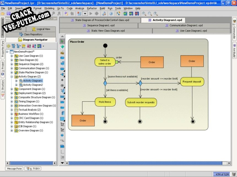 SDE for IntelliJ IDEA (ME) for Windows Modeler Edition и crack patch (взлом)