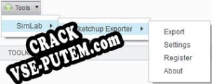 Активация программы SimLab SKP Exporter for PTC