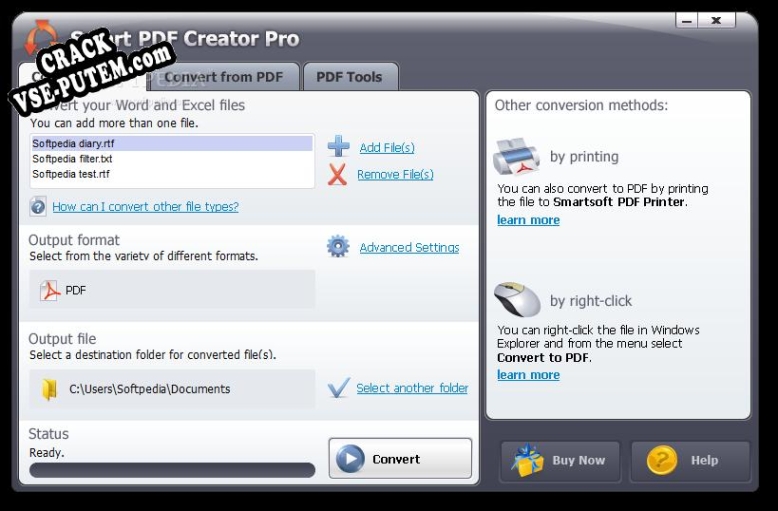 Ключ для Smart PDF Creator Pro
