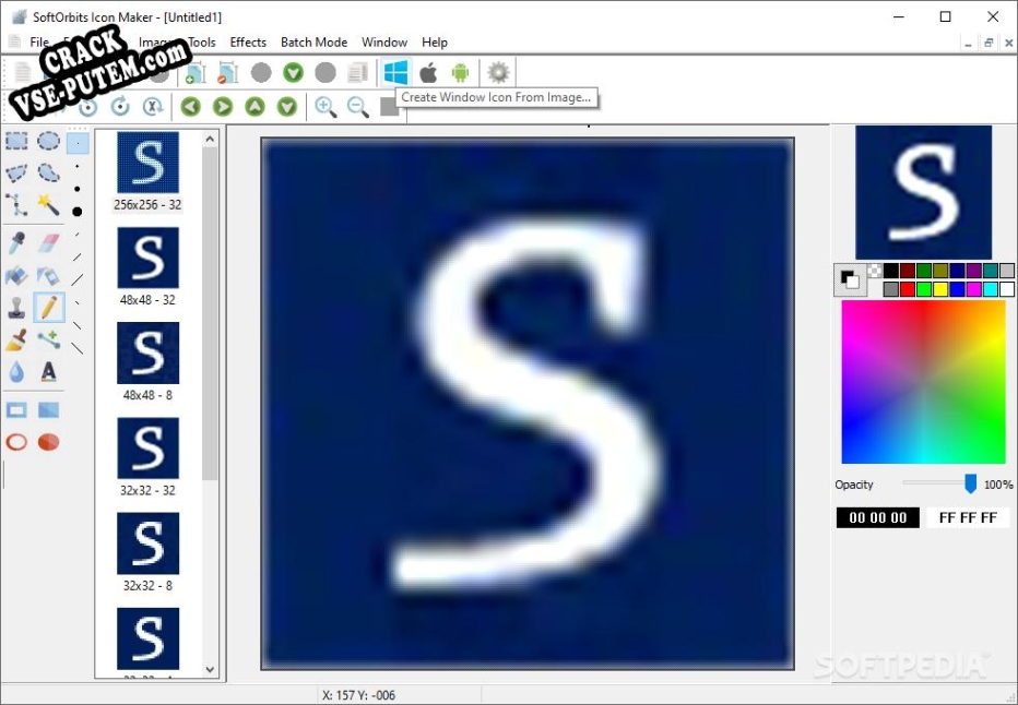 Активация программы SoftOrbits Icon Maker