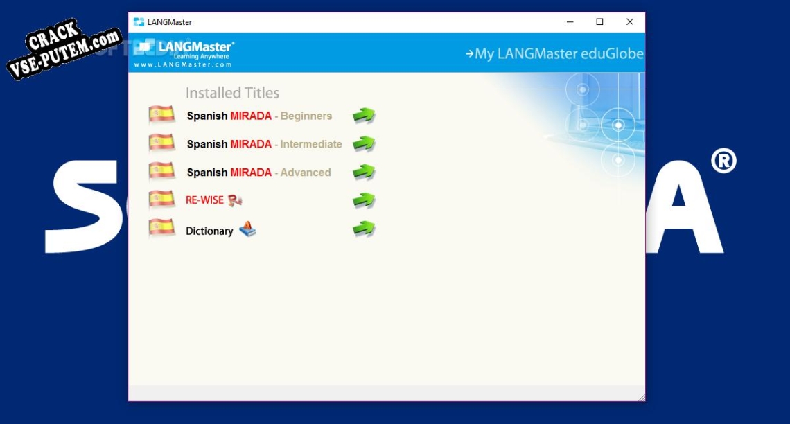 Spanish course + Collins Dictionary с patch/keygen