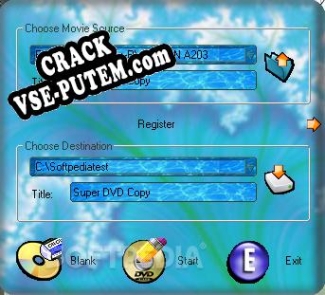 Super DVD Copy  + crack (кряк)
