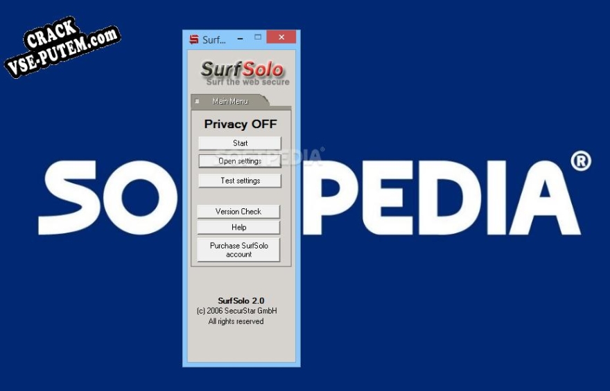 SurfSolo и crack patch (взлом)