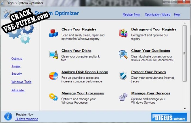 Crack для System Optimizer