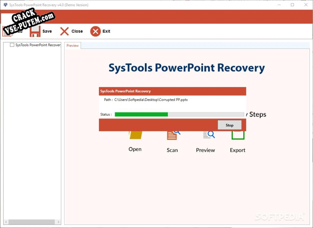 SysTools PowerPoint Recovery keygen (кейген)