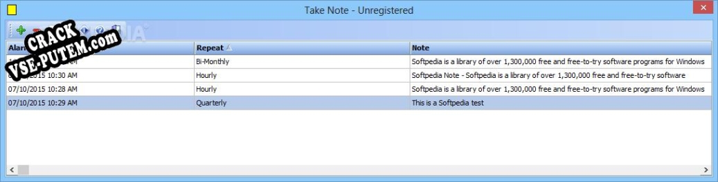 Keygen для Take Note