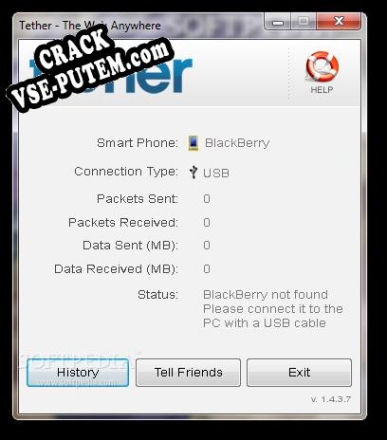 Ключ для Tether (formerly Shark Modem)