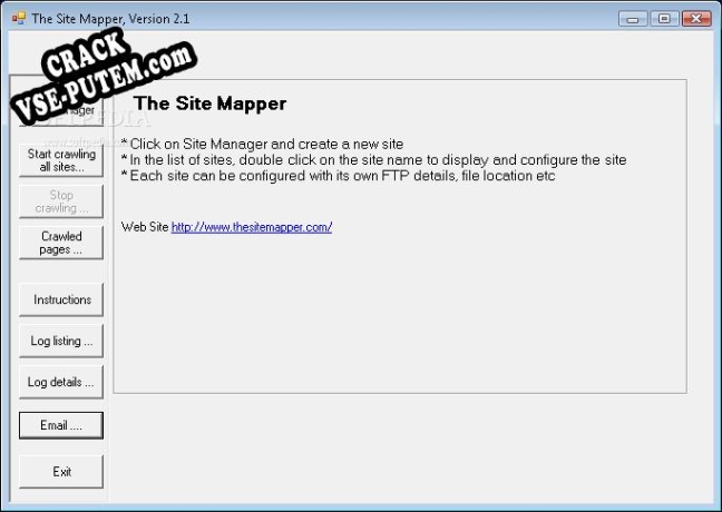 Взлом The Site Mapper