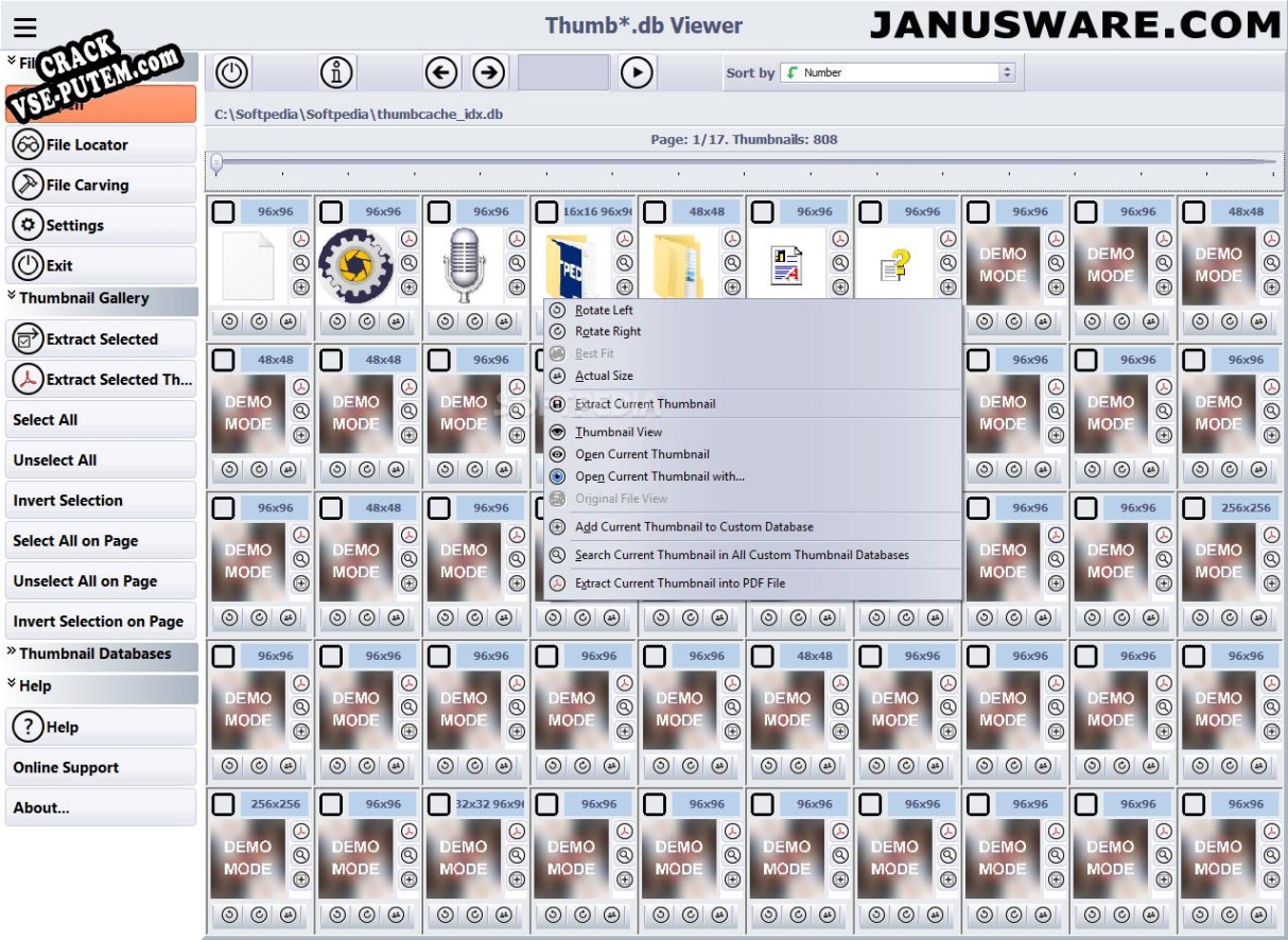 Keygen для Thumbs.db Viewer
