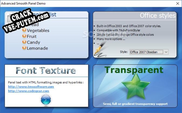 TMS ToolPanels keygen (кейген)